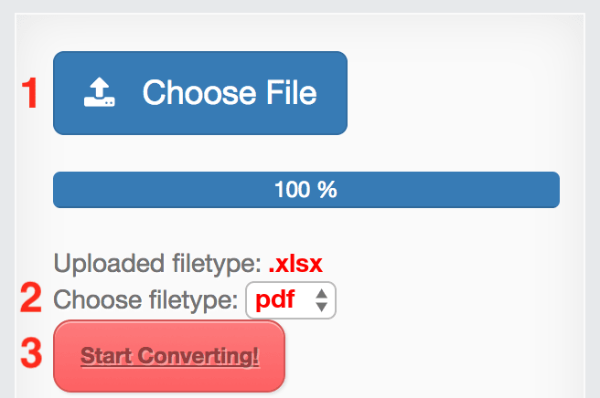 xlsx to pdf converter